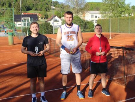 2_Klemen, Jaka in Grega prvi trije druge lige